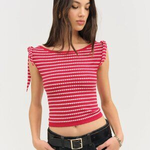 NWT Regatta Stripe Knit Top